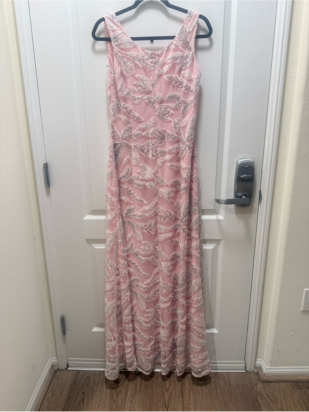 Helsi ELOUISE Embellished Evening Gown in Baby Pink Size XS NWT - Picture 5 of 7